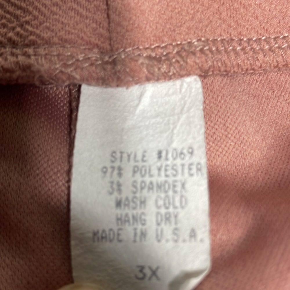 Elegant Pink Women's Skirt 3x - Picture 2 of 7